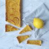 lemon tart with slices of lemon